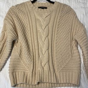 Forever 21 Cream Sweater